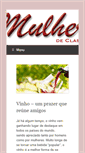 Mobile Screenshot of mulherdeclasse.com.br